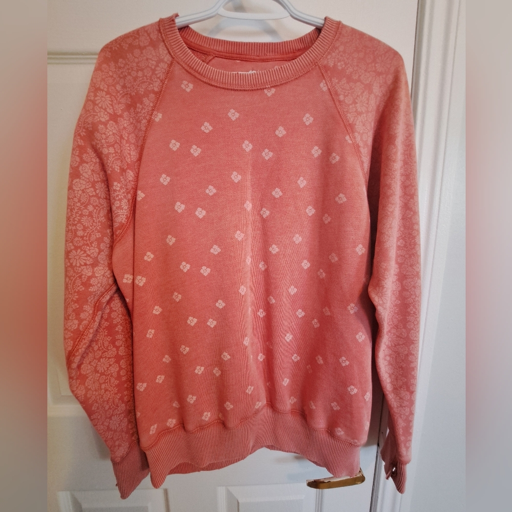 Aerie Pink Bandana Print Sweater